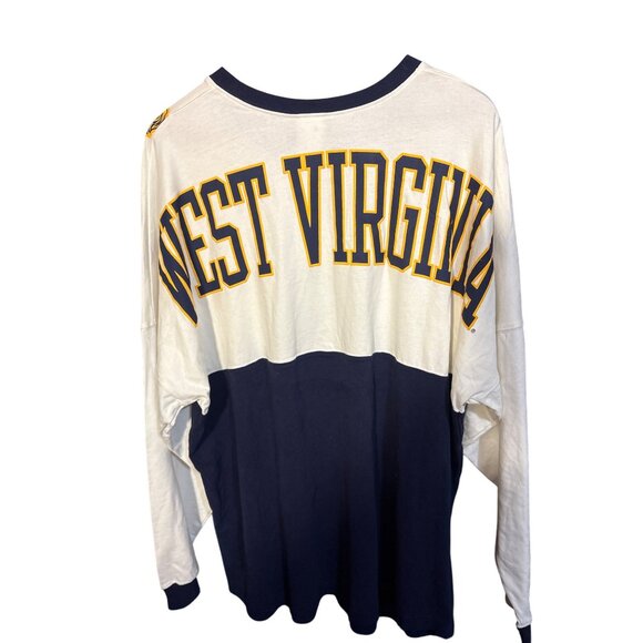 West Virginia Mountaineers Womens Long Sleeve Shirt XL - Picture 4 of 4